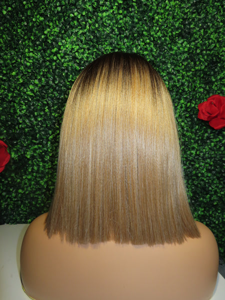 Full Wig| Synthetic Chinese Bang Wig| Chelsea Bob-